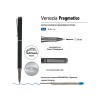 Ручка металлическая шариковая "Venezia Pragmatico" софт-тач,черный