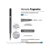 Ручка металлическая шариковая "Venezia Pragmatico" софт-тач, серый