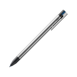 Ручка мультисистемная (3 цвета) 405 logo, Полированная сталь, M21