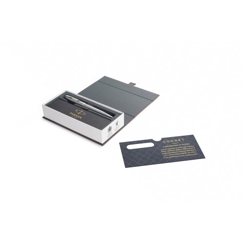 Ручка шариковая «Parker Sonnet Core Stainless Steel CT», серебристый