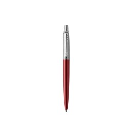 Шариковая ручка Parker Jotter Essential, Kensington Red CT, стержень: M, цвет чернил : blue или blac