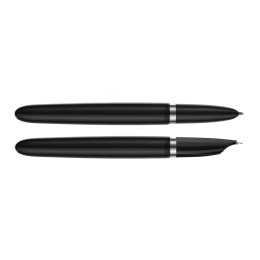 Перьевая ручка Parker 51 CORE BLACK CT, перо: F, цвет чернил: black, в подарочной упаковке.