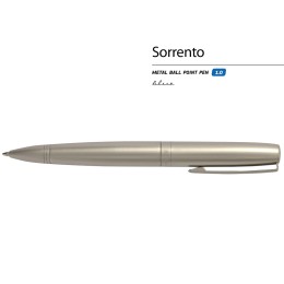 Ручка металлическая шариковая "Sorrento", шампань