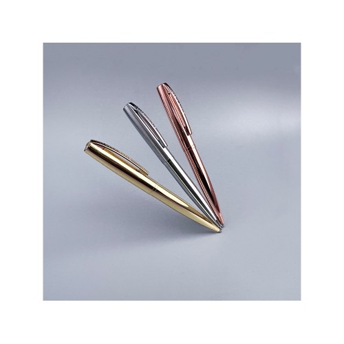 Ручка металлическая шариковая "Sienna", золотистый