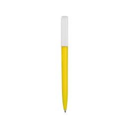 Ручка пластиковая шариковая «Миллениум Color BRL», желтый/белый