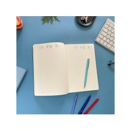 Ручка шариковая автоматическая BrunoVisconti® "PALERMO" цвет корпуса фиолетовый, soft-touch, 0.7 мм