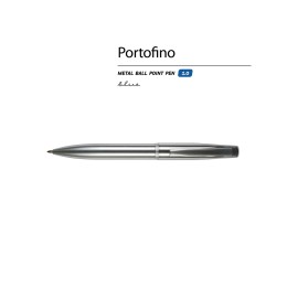 Ручка металлическая шариковая "Portofino", серебристый