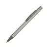 Ручка металлическая soft touch шариковая «Tender», серебристый/серый