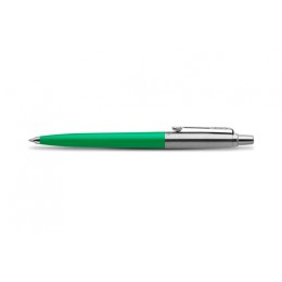 Шариковая ручка Parker Jotter, цвет GREEN, цвет чернил синий, толщина линии M , в подарочной коробке