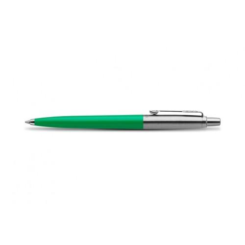 Шариковая ручка Parker Jotter, цвет GREEN, цвет чернил синий, толщина линии M , в подарочной коробке