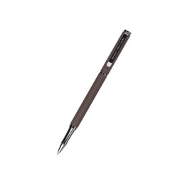 Ручка металлическая шариковая "Venezia Pragmatico" софт-тач, коричневый