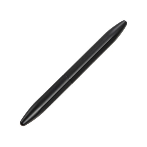 Ручка металлическая шариковая "Bullet" с серебристым зеркальным слоем, матовый черный