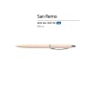 Ручка металлическая шариковая "San Remo", софт-тач, 1.0 мм, пудровый