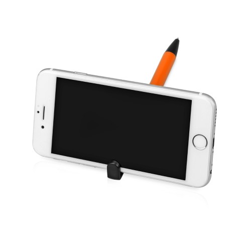 Ручка-подставка шариковая «Кипер Металл», оранжевый