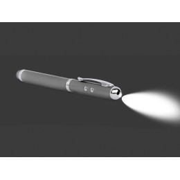 Ручка-стилус "Каспер" 3 в 1, серебристый