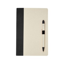 Блокнот размером A5 и шариковая ручка Dairy Dream, черный