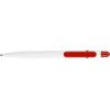 Ручка шариковая "Этюд", белый/красный (P)