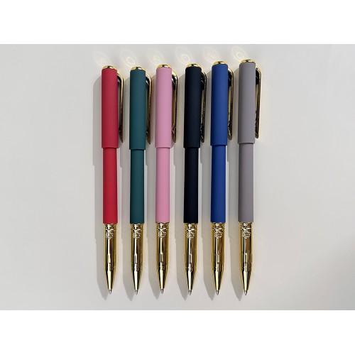 Ручка пластиковая шариковая "Parliament", 0,7 мм, синие чернила, темно-синий/золотистый