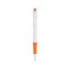 Ручка шариковая "Фиджи", белый/оранжевый