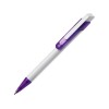 Ручка шариковая «Бавария» белая/фиолетовая