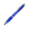 Ручка пластиковая шариковая "Nash", ярко-синий, синие чернила