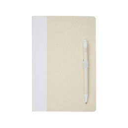 Блокнот размером A5 и шариковая ручка Dairy Dream, белый