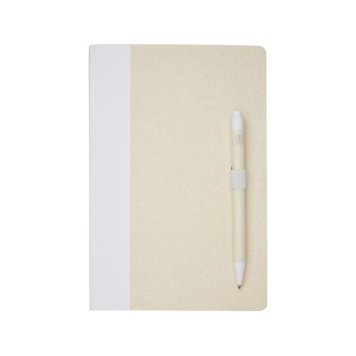 Блокнот размером A5 и шариковая ручка Dairy Dream, белый
