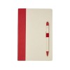 Блокнот размером A5 и шариковая ручка Dairy Dream, красный