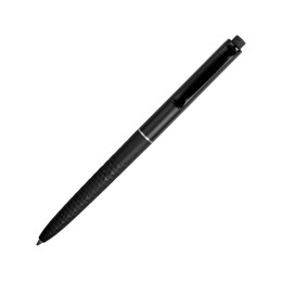 Ручка пластиковая soft-touch шариковая «Plane», черный