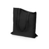 Сумка для шопинга Carryme 140 хлопковая, 140 г/м2, черный