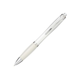 Ручка шариковая "Nash", белый прозрачный, черные чернила