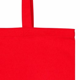 Сумка «Твил» из хлопка, 210 г/м2, красный
