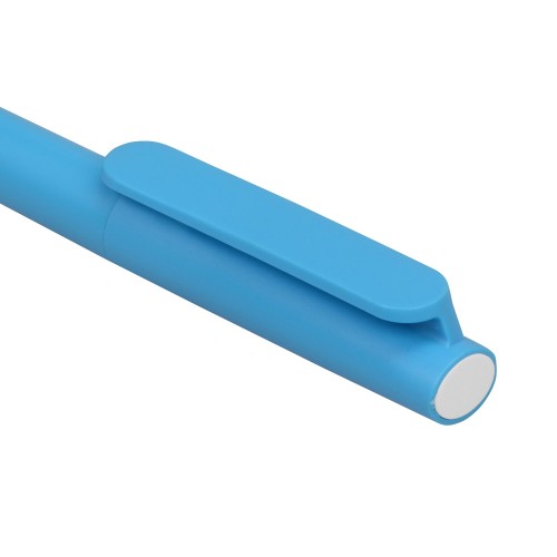 Ручка пластиковая шариковая «Umbo», голубой/белый