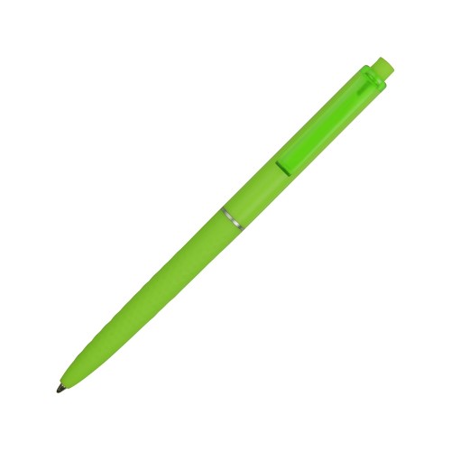 Ручка пластиковая soft-touch шариковая «Plane», зеленое яблоко