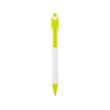 Ручка шариковая "Тукан", белый/салатовый