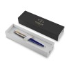 Шариковая ручка Parker Jotter K160, цвет: Blue/GT, стержень: M, цвет чернил: blue, в подарочной упаковке.