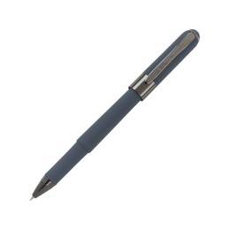 Ручка пластиковая шариковая «Monaco», 0,5мм, синие чернила, графит/вороненая сталь