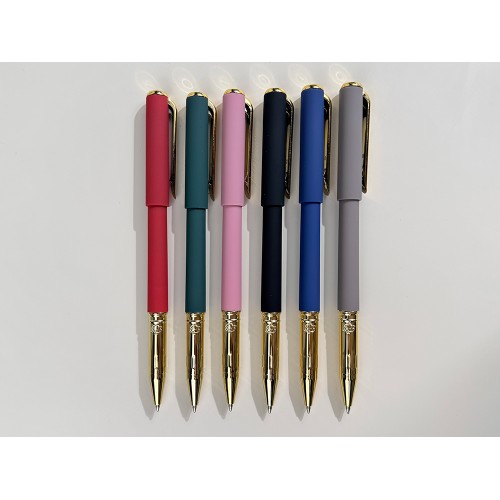 Ручка пластиковая шариковая "Parliament", 0,7 мм, синие чернила, зеленый/золотистый