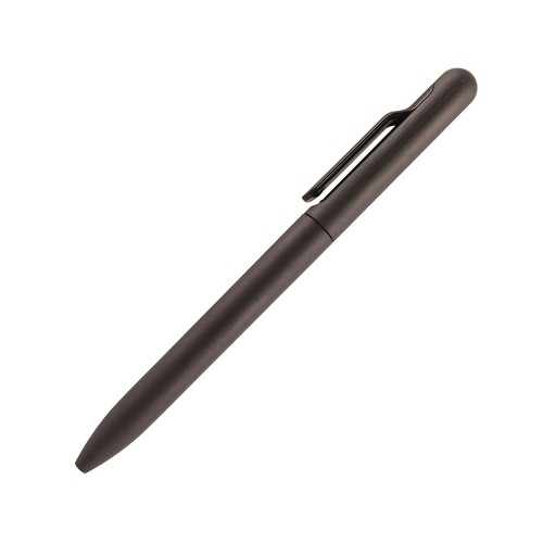 Ручка пластиковая шариковая FAMILY SOFIA, soft touch (Чёрный)