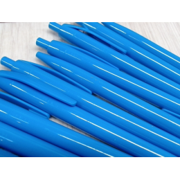 Ручка шариковая пластиковая "Air", голубой (Р)