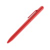 Ручка пластиковая шариковая FAMILY SOFIA, soft touch (Красный)