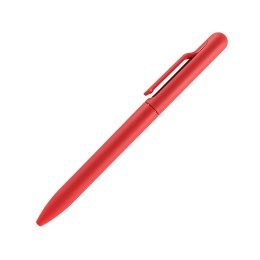 Ручка пластиковая шариковая FAMILY SOFIA, soft touch (Красный)