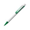 Ручка шариковая «Бавария» белая/зеленая