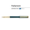 Ручка пластиковая шариковая "Parliament", 0,7 мм, синие чернила, зеленый/золотистый