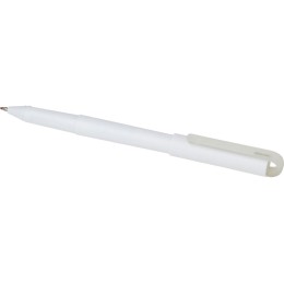 Гелевая ручка Mauna из переработанного PET-пластика, белый