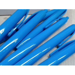 Ручка шариковая пластиковая "Air", голубой (Р)