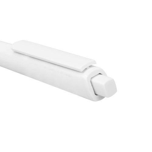 Ручка пластиковая трехгранная шариковая «Lateen», белый