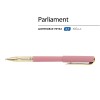 Ручка пластиковая шариковая "Parliament", 0,7 мм, синие чернила, розовый/золотистый