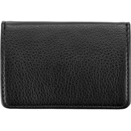 Визитница "Намибия", черный/серебристый