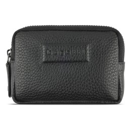 Ключница BUGATTI ЭЛЬЗА | ELSA, с защитой данных RFID, чёрная, воловья кожа/полиэстер, 11х2х7 см